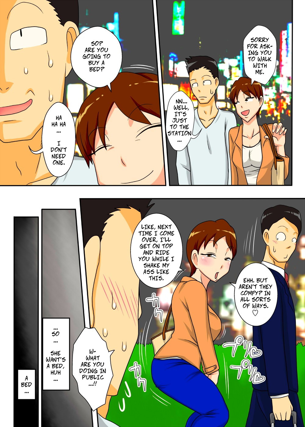 [Freehand Tamashii] Aunt Visiting Nephew [English] page 35 full