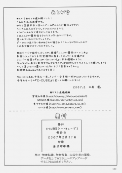 (SC34) [C-CUBE (Mizuhara Yuu)] Ninin ga Kasumi Gaiden (Dead or Alive) - page 25