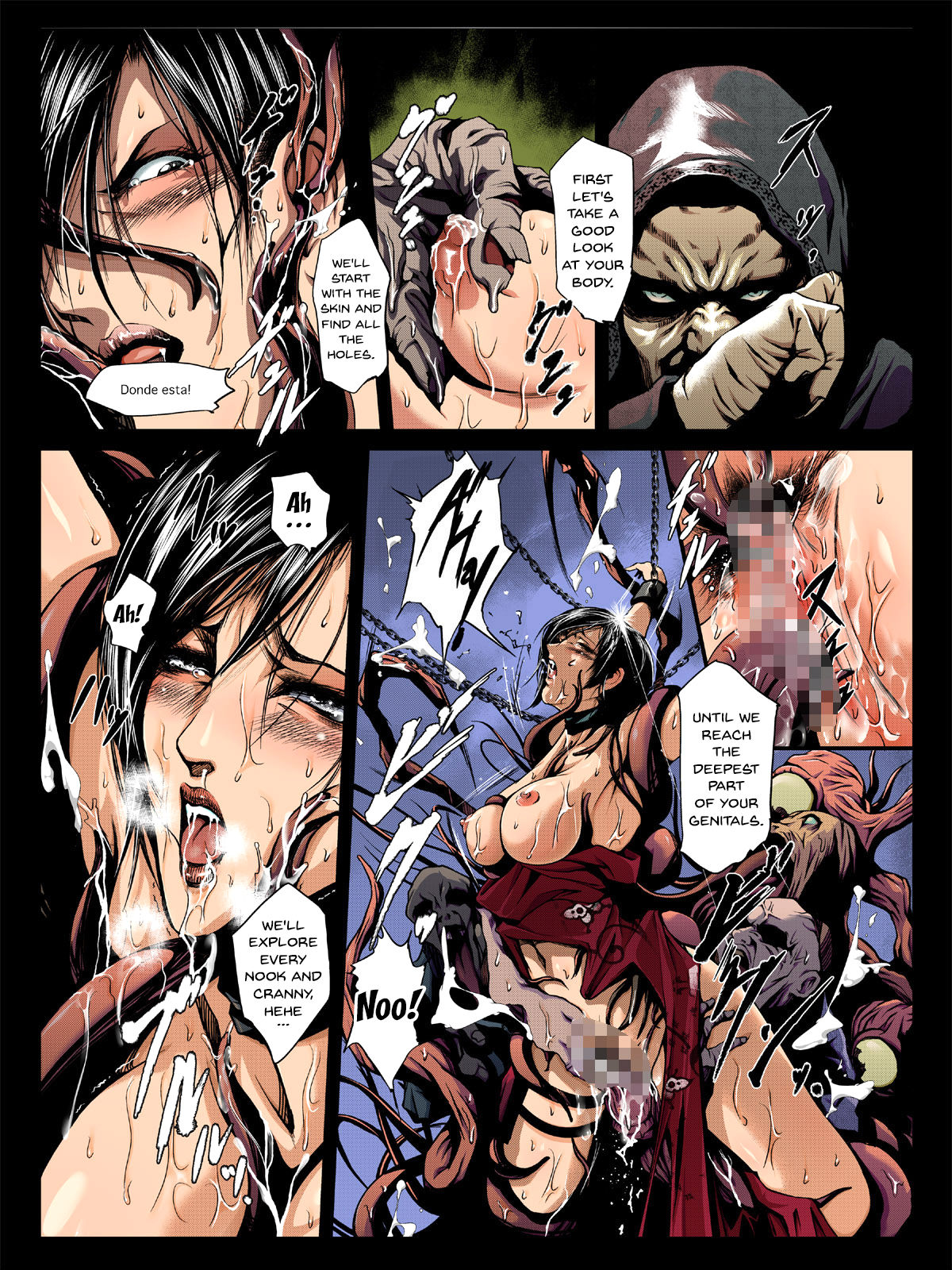 [Junk Center Kameyoko Bldg] ZONBIO RAPE (Resident Evil) [English] {Doujins.com} page 14 full