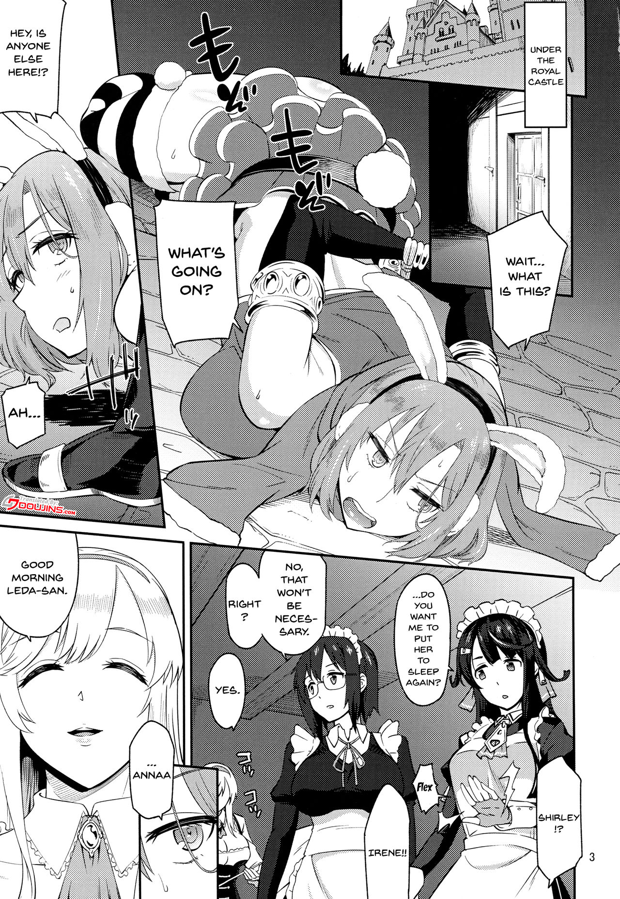 (Motto Waru no desu... Ouji) [Surface Tension (Orikuchi)] Leda-chan Kimechaimashita. | Fucking With Leda-chan. (Sennen Sensou Aigis) [English] {Doujins.com} page 2 full