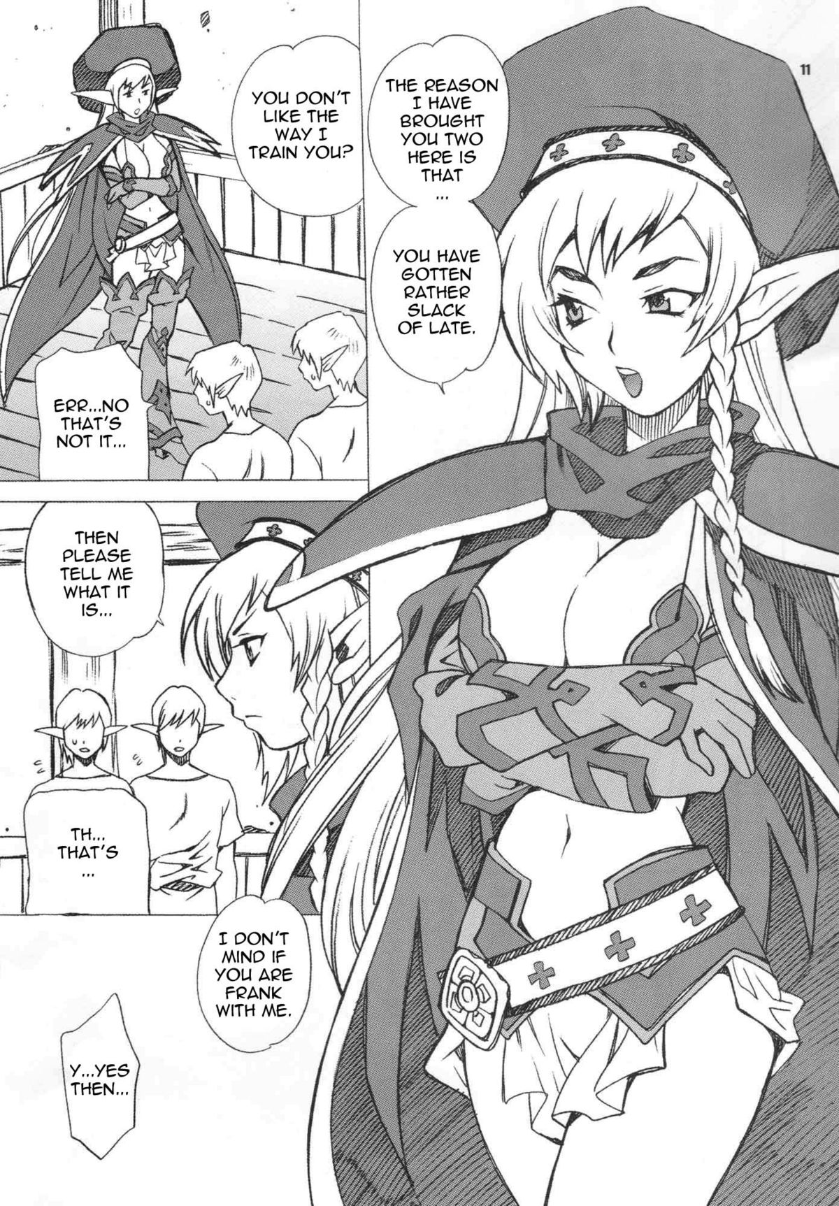 (C76) [Shallot Coco (Yukiyanagi)] Yukiyanagi no Hon 21 Alaine Kyoukan Sennen Meno Hatsujou | Alleyne's Millenial Fuck (Queen's Blade) [English] {doujin-moe.us} page 8 full