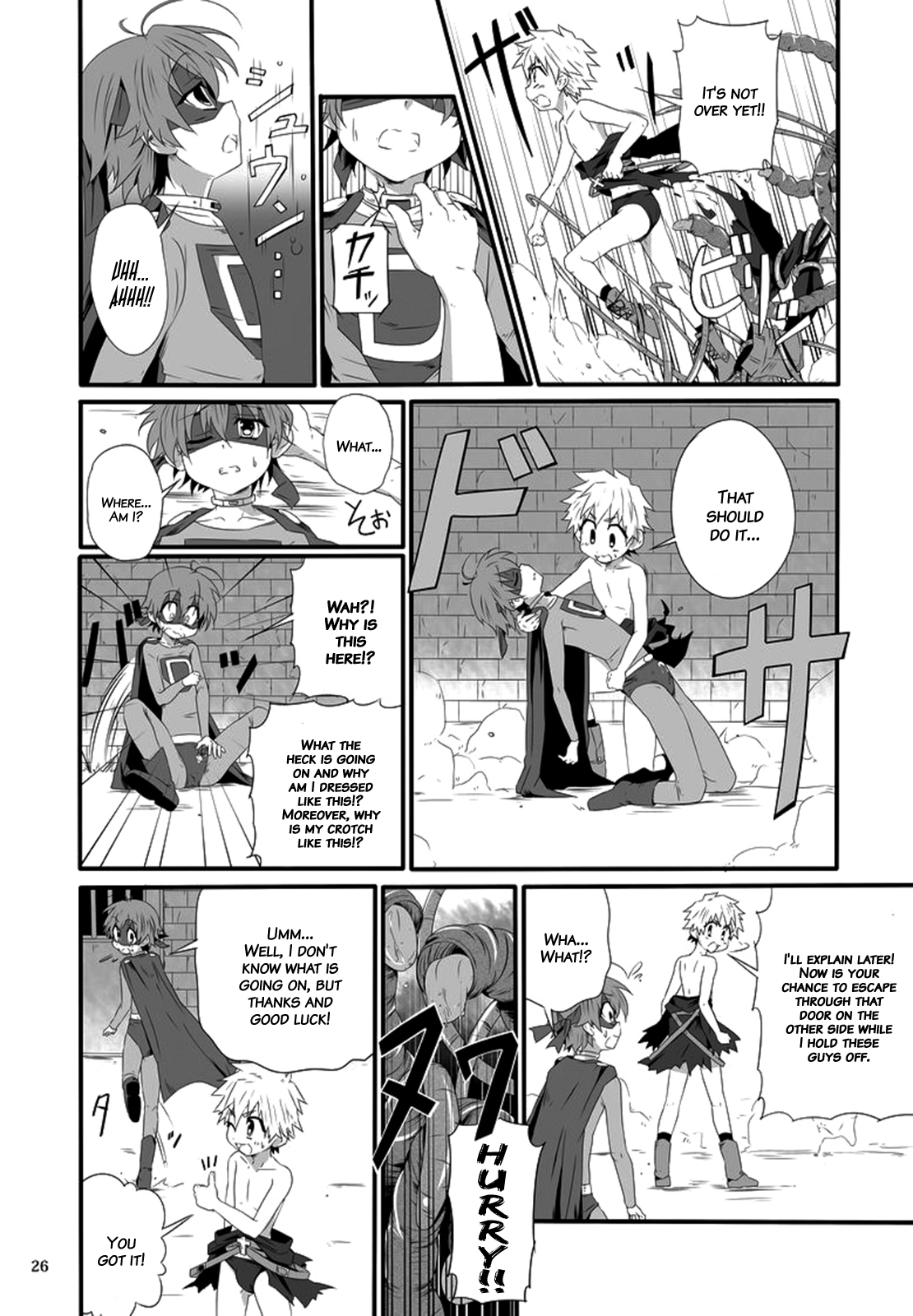 (Shota Scratch 15) [gymno (Kiriya)] Minarai Majutsushi no Ninmu! II | Mission of a Wizard's Apprentice! II [English] {Hataraki Bachi Translations} [Decensored] page 25 full