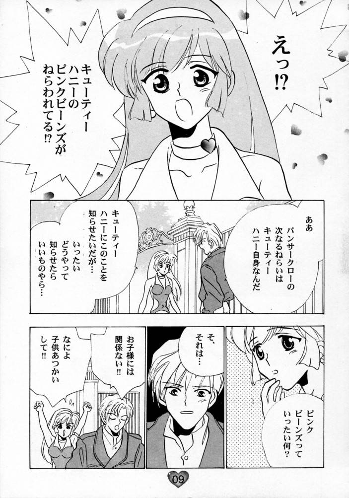 (CR21) [Rocket Kyoudai (Various)] HONEY FLASH (Cutey Honey, Mega Man) page 8 full