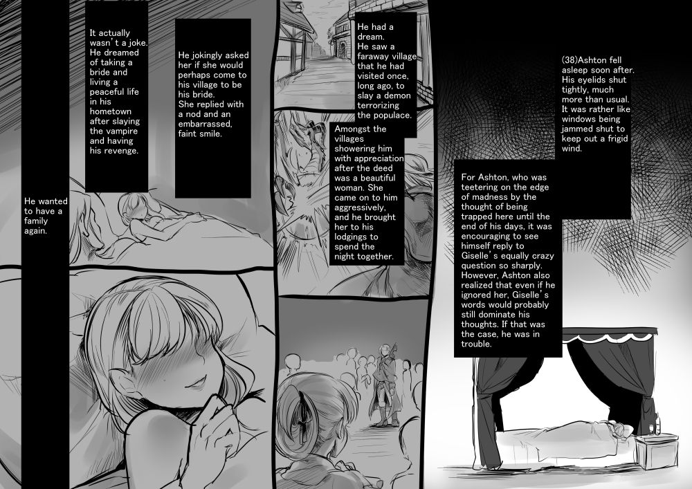 [Kouji] Bishoujo Vampire ni Bonyuu Drink Bar ni Sareru Hanashi | Turned into a Breast Milk Fountain by a Beautiful Vampire [English] [Limonchik11] page 41 full