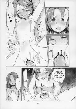 (C91) [Yakitate Jamaica (Aomushi)] Sawakan - Futanari Usagi-san no Sawa Azusa Kairaku Choukyou Hon (Girls und Panzer) [English] - page 41
