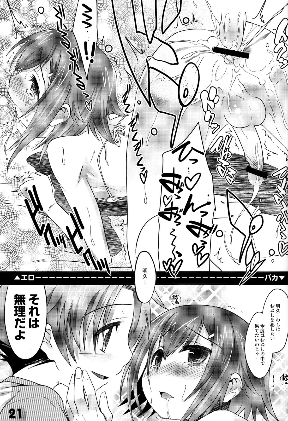 (Shotaket 16) [EGO DANCE (Nanamatsu Kenji)] Tokkan! Baka Missile (Baka to Test to Shoukanjuu) page 21 full