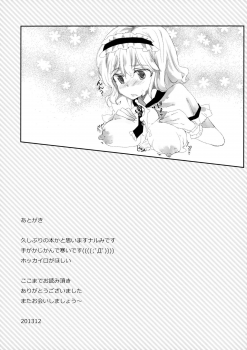 (C85) [Uminari (Narumi)] Inran Alice | Lewd Alice (Touhou Project) [English] {Doujins.com} - page 23