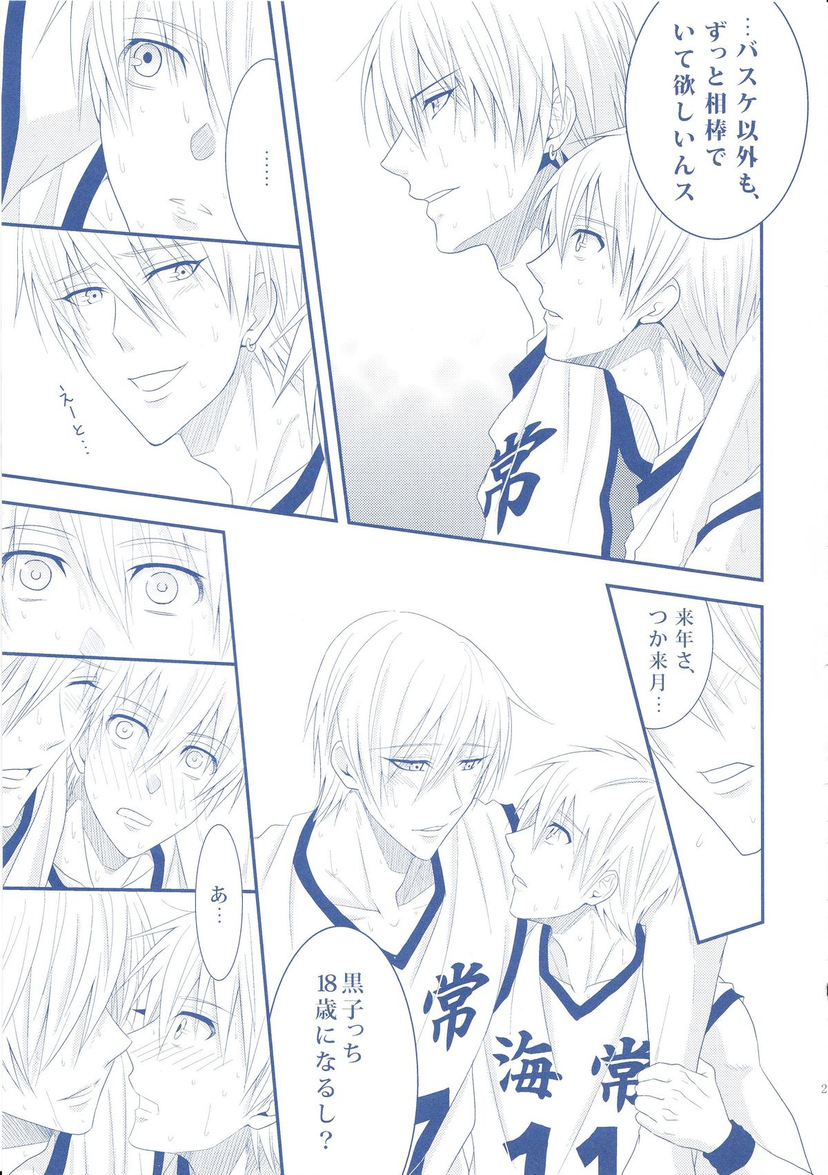 (Minna no Basuke) [Kitei (Naoki)] VICTORIOUS KISS 2Q (Kuroko no Basuke) page 20 full