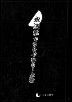 [Nounai Kanojo (Kishiri Toworu)] Eientei de Usagi Gari ~Jougen~ (Touhou Project) - page 24