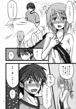 (C80) [AQUA SPACE (Asuka)] Ichika to Sex Shitai (IS <Infinite Stratos>) - page 11
