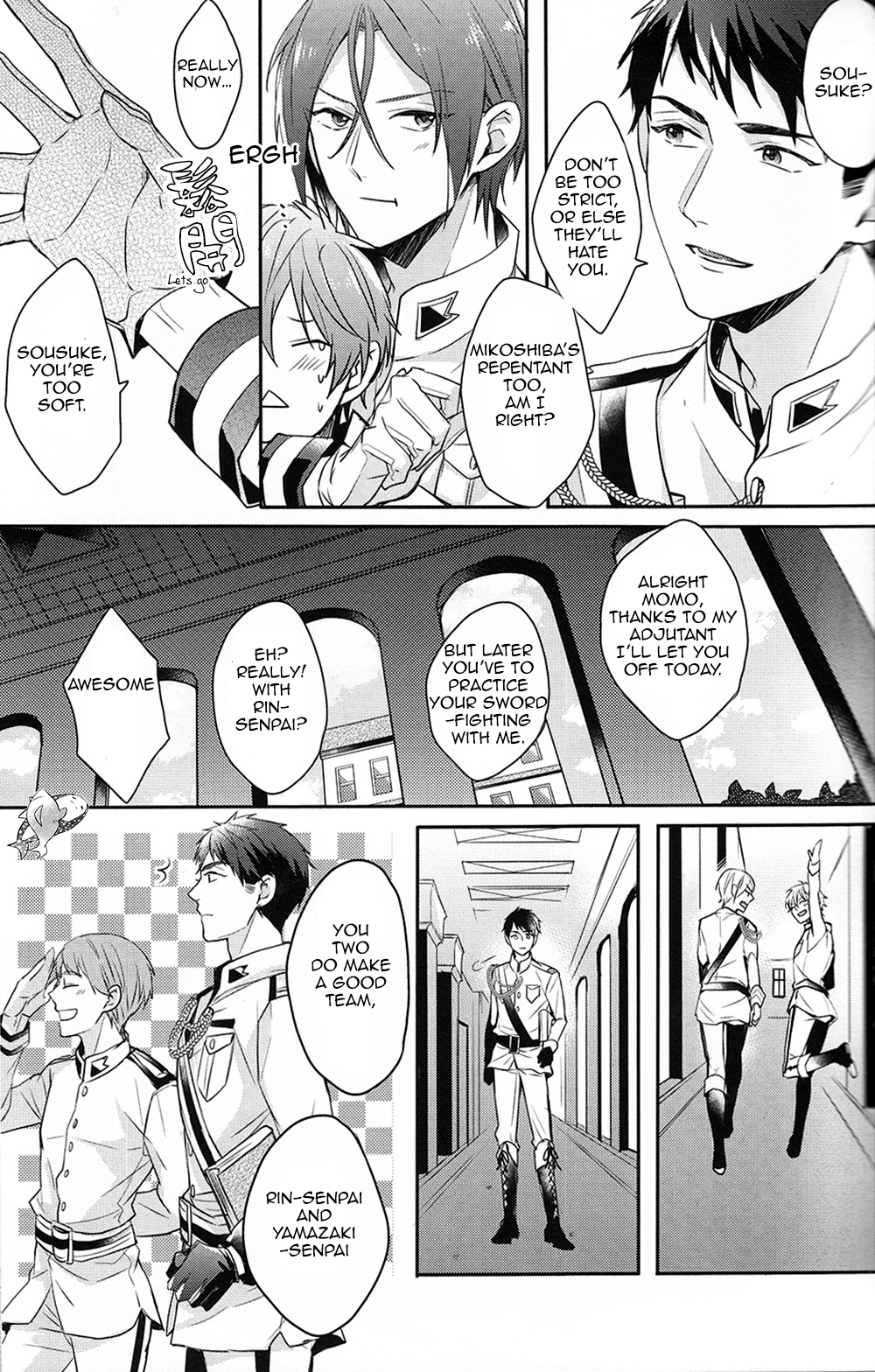 (SPARK9) [Honetsuki niku (Sebone)] I swear (Free!) [English] [Carrot-Bunny] page 6 full