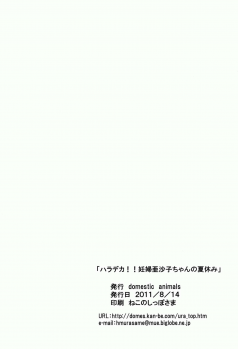(C80) [Domestic animals (Murasame Maru)] Haradeka!! Ninpu Asako-chan no Natsuyasumi - page 33