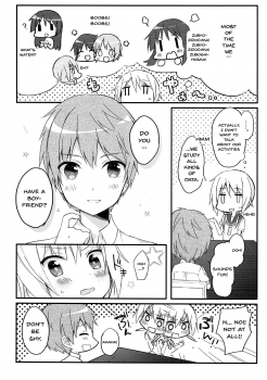 (SC2018 Spring) [Puchimaple (Hisagi)] Boku to Kodomo o Tsukurou ne, Ichii-san. | Have a baby with me, Ichii-san (Yuyushiki) [English] [Doujins.com] - page 6