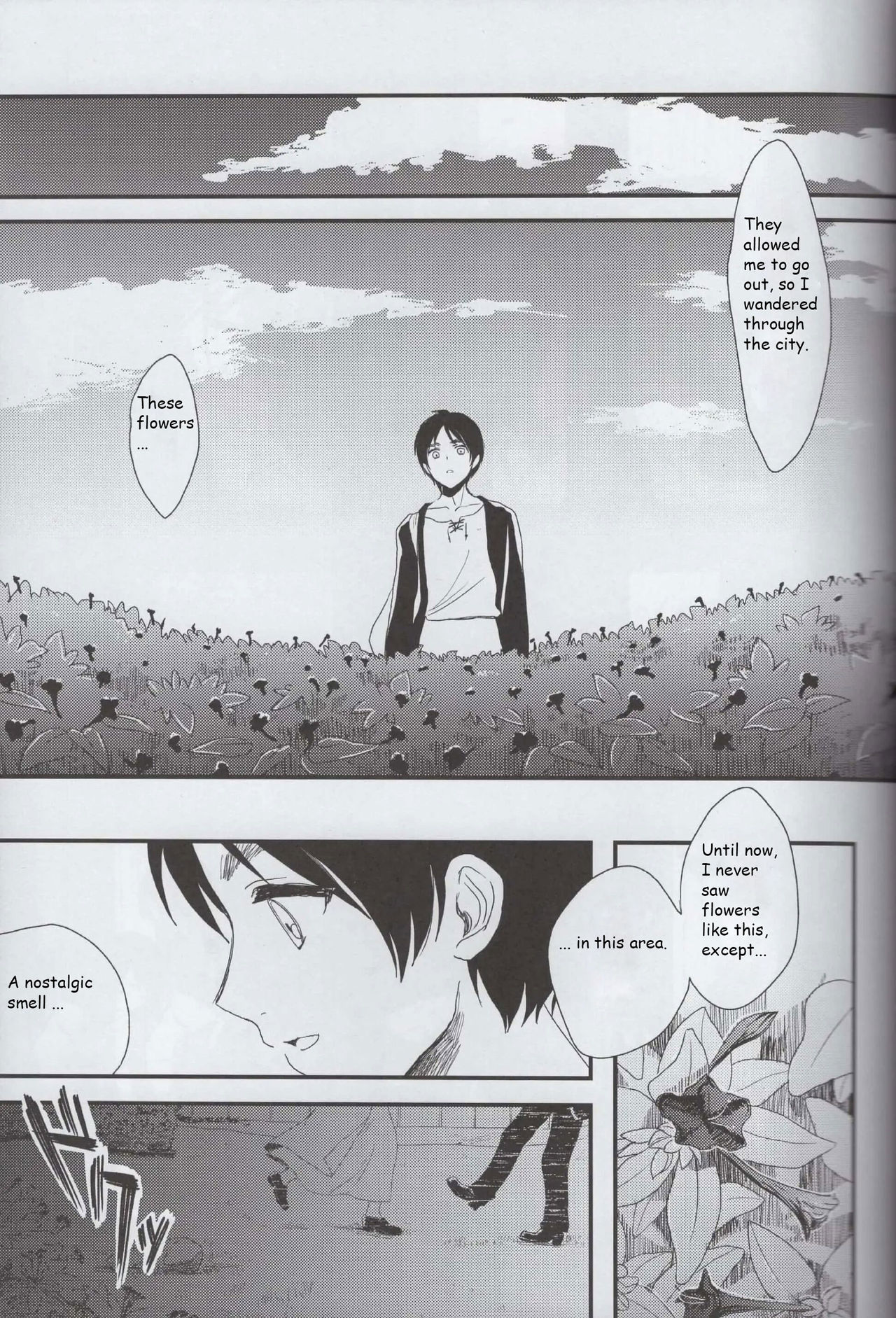 (SUPER23) [Poritabe. (Shirihagi Gomame)] Ai no Romance Kouhen (Shingeki no Kyojin) [English] page 6 full