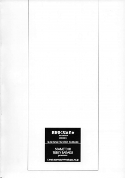 (C74) [STAMETCH! (Takaku Tubby)] Ookiku Naare (Macross Frontier) - page 21