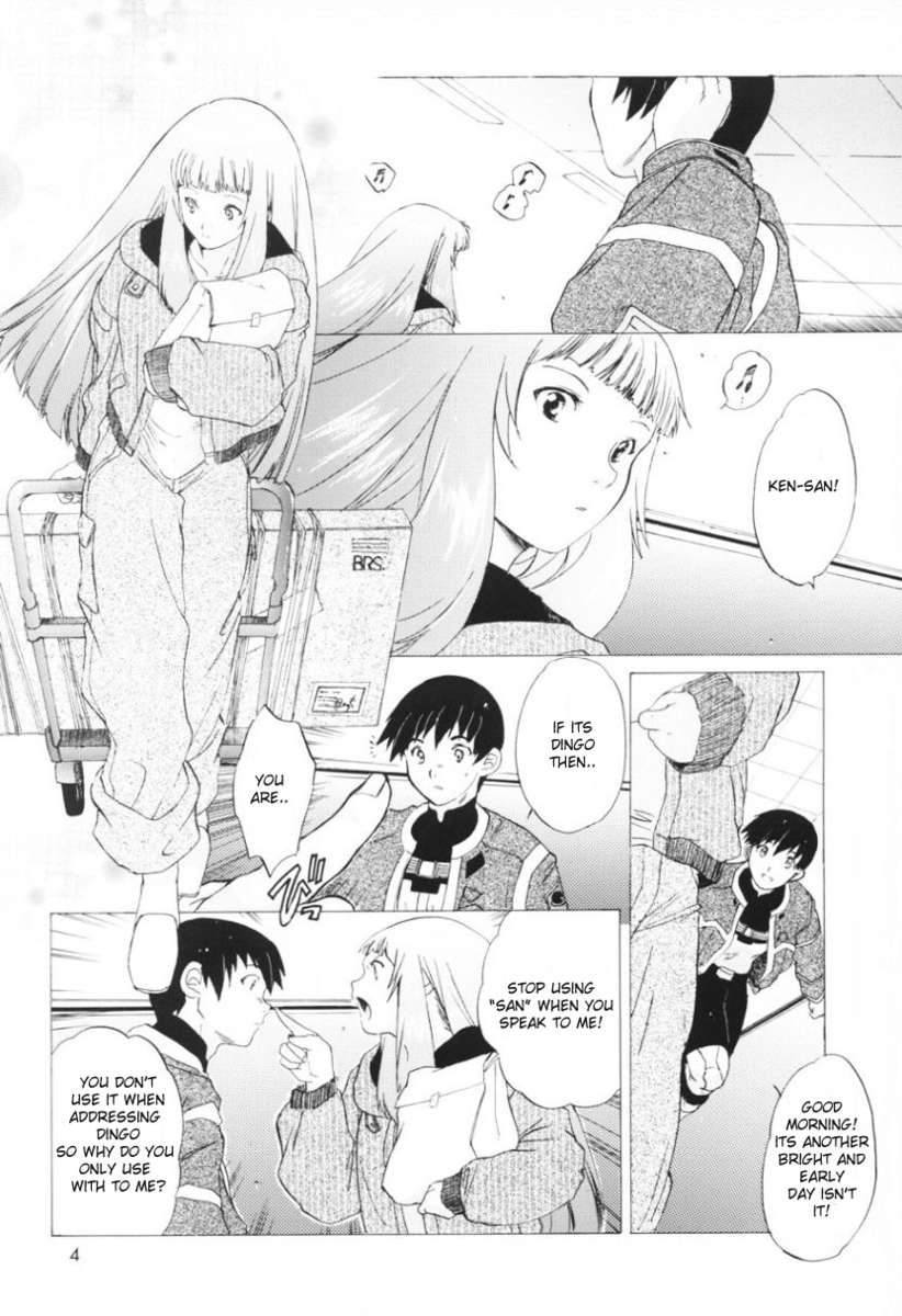 (C64) [Toko-ya (Kitoen)] Yukuzo! Aumaan Daikessen!! Gojitsudan (Zone of the Enders) [English] {Sandwhale} page 3 full