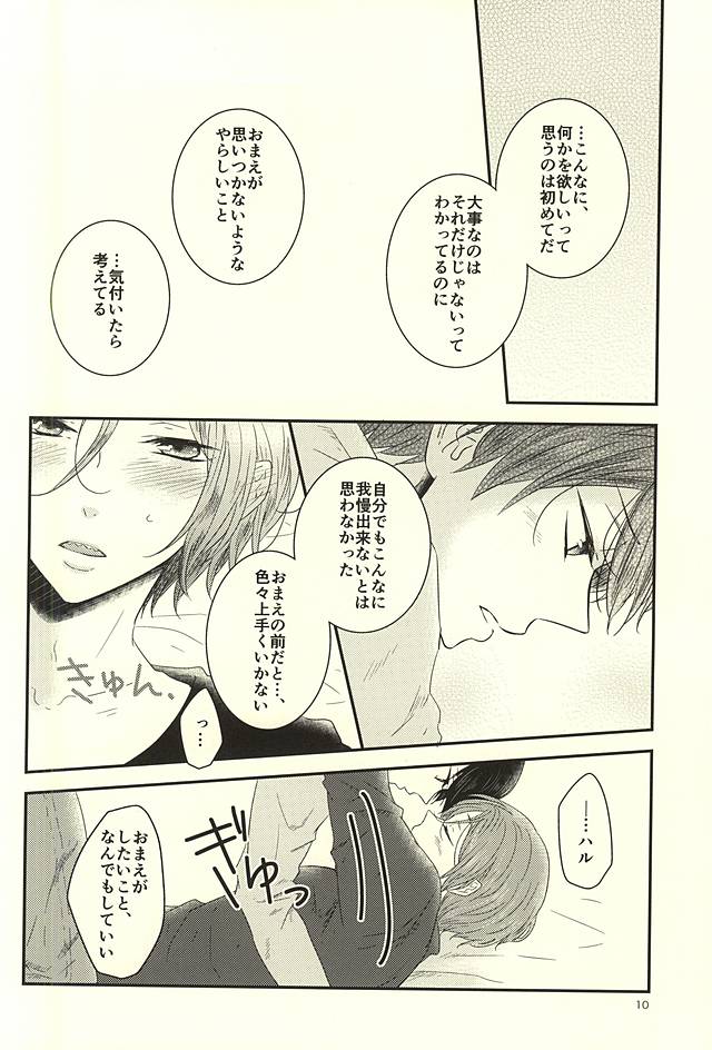 (Splash! 3) [NR (Nora)] Nanase-kun wa te ga hayai (Free!) page 9 full