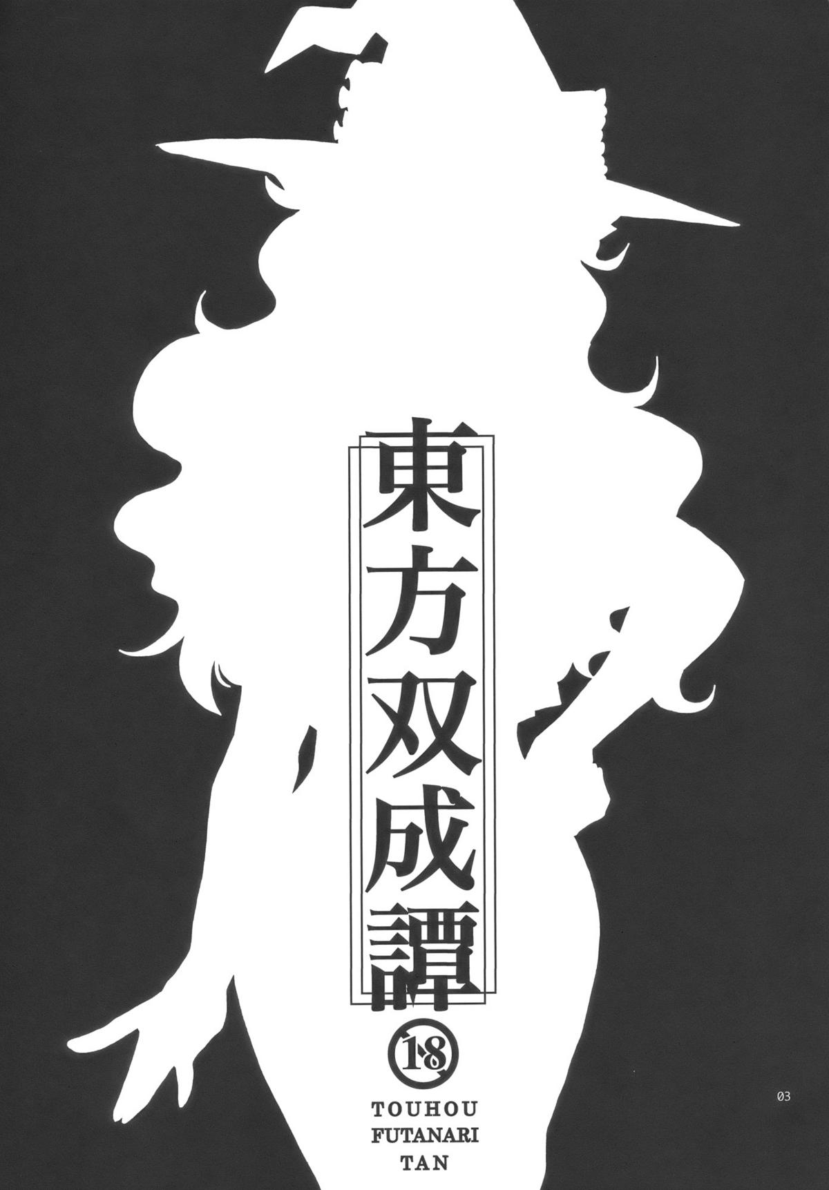 (C77) [Zipper Wrist (Eguchi)] Touhou Futanari-tan (Touhou Project) page 3 full
