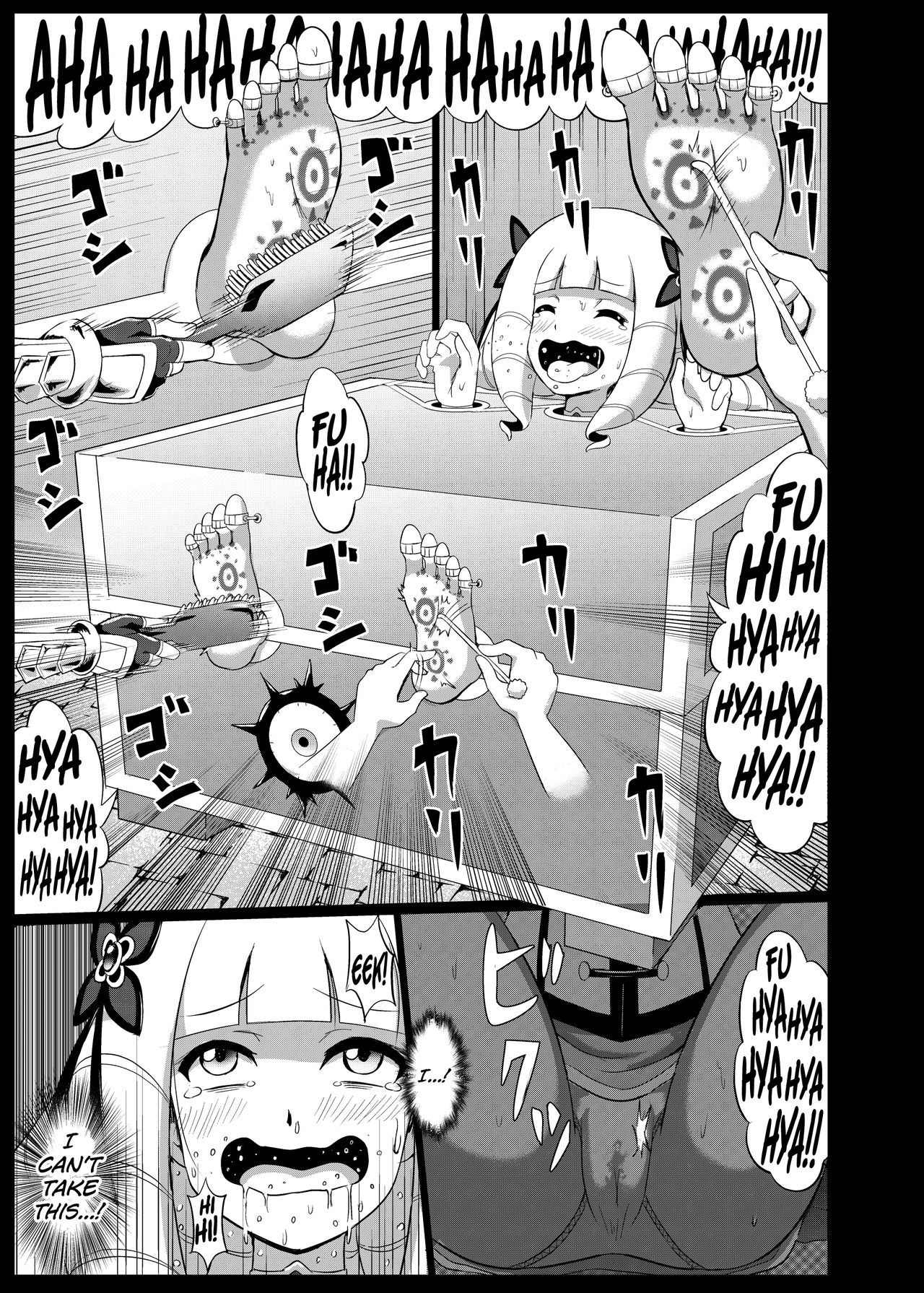 [Muriyari Egao (Mokoyana)] Takabisha Hime Oshioki Kusuguri Jigoku | Punishment of a High-Handed Princess Tickling Hell [English] [biribiri] page 19 full