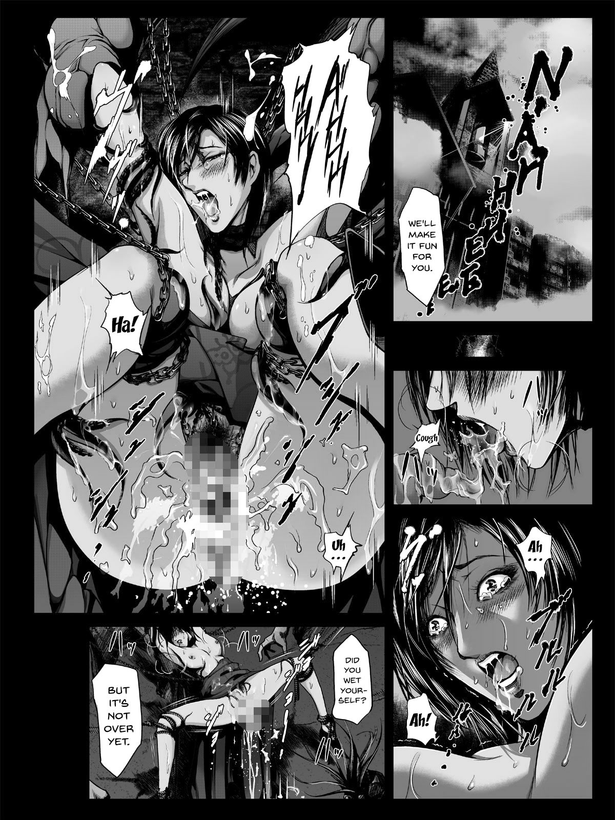 [Junk Center Kameyoko Bldg] ZONBIO RAPE (Resident Evil) [English] {Doujins.com} page 37 full