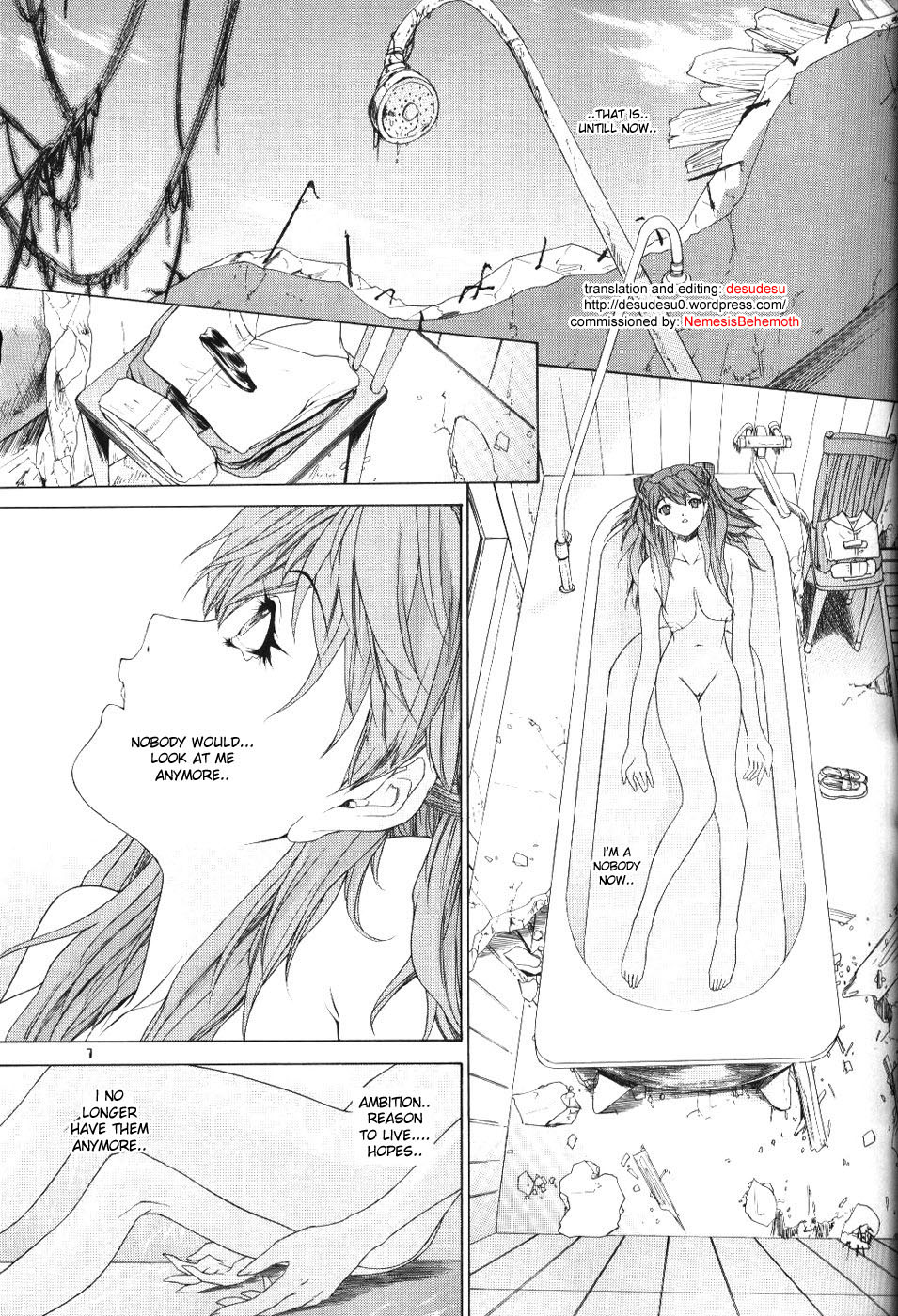 (C65) [Chimatsuriya Honpo (Asanagi Aoi)] BONNOU BOOK (Neon Genesis Evangelion) [English] [Incomplete] page 6 full