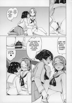 (C91) [Yakitate Jamaica (Aomushi)] Sawakan - Futanari Usagi-san no Sawa Azusa Kairaku Choukyou Hon (Girls und Panzer) [English] - page 16