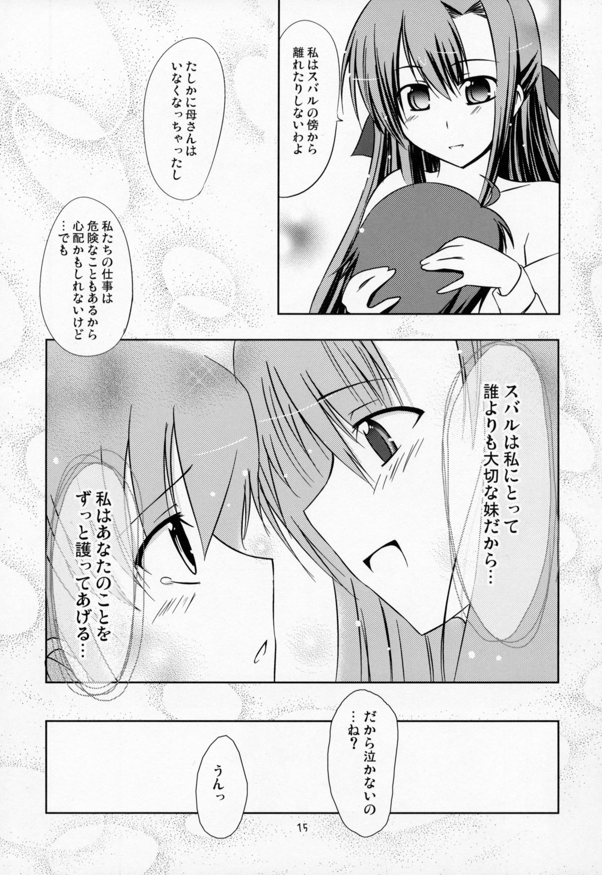 (C72) [Zanryuu Shinen (Nagami Yuu)] SisterS (Mahou Shoujo Lyrical Nanoha) page 14 full