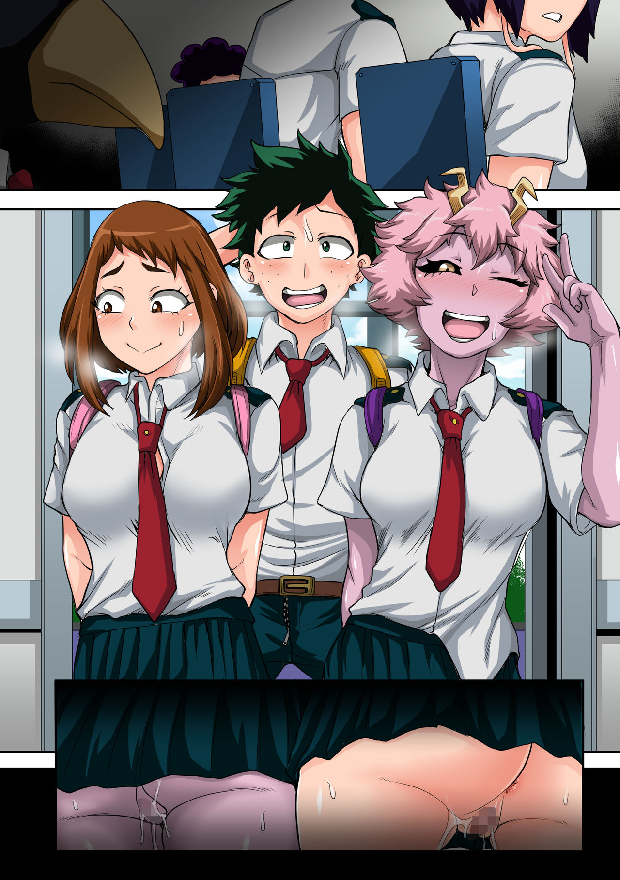 [Juicebox Koujou (Juna Juna Juice)] Boku no Harem Academia: 5-wa Harem no Hajimari (Boku no Hero Academia) page 91 full