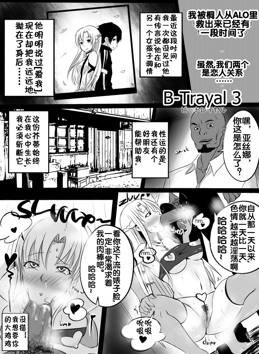 [Merkonig] B-Trayal 3 (Sword Art Online) [Chinese] [流木个人汉化] page 2 full