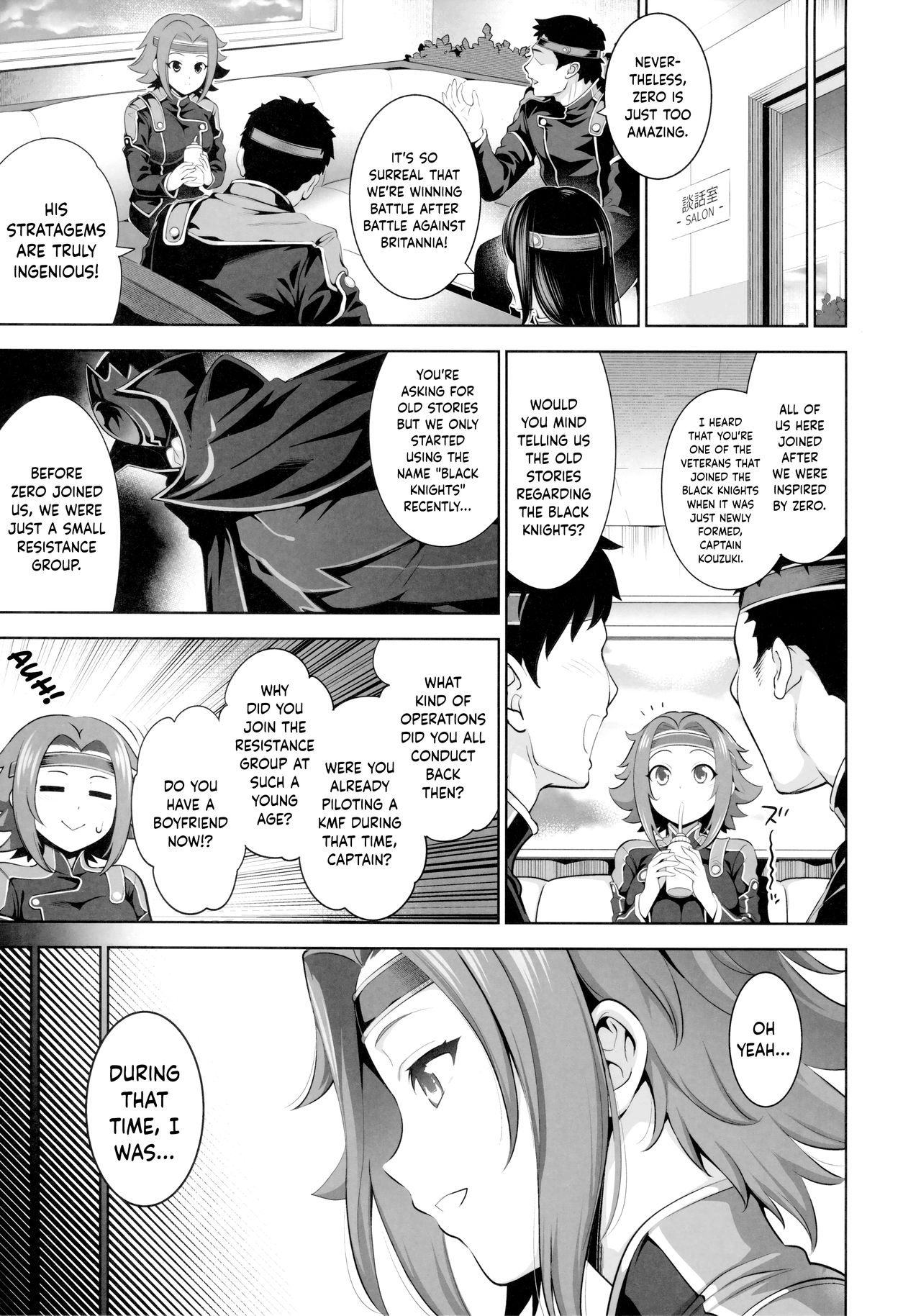 [Goromenz (Yasui Riosuke)] Karen ni Chiru (CODE GEASS: Lelouch of the Rebellion) [English] {Hennojin} [Decensored] page 4 full