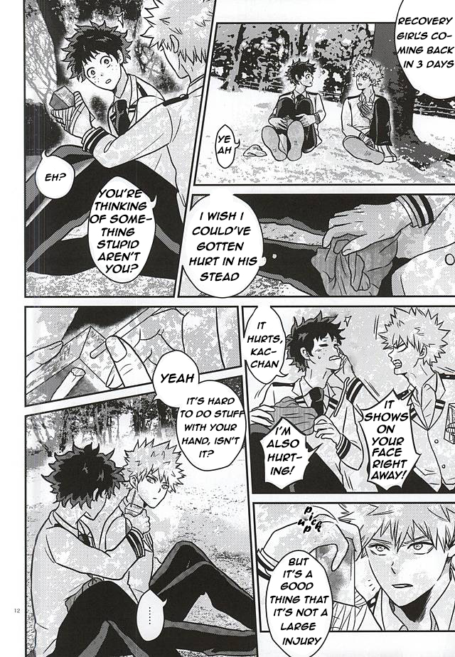 (C88) [VACIO (Amatoya)] Midoritani Shounen no Subete (My Hero Academia) [English] page 11 full