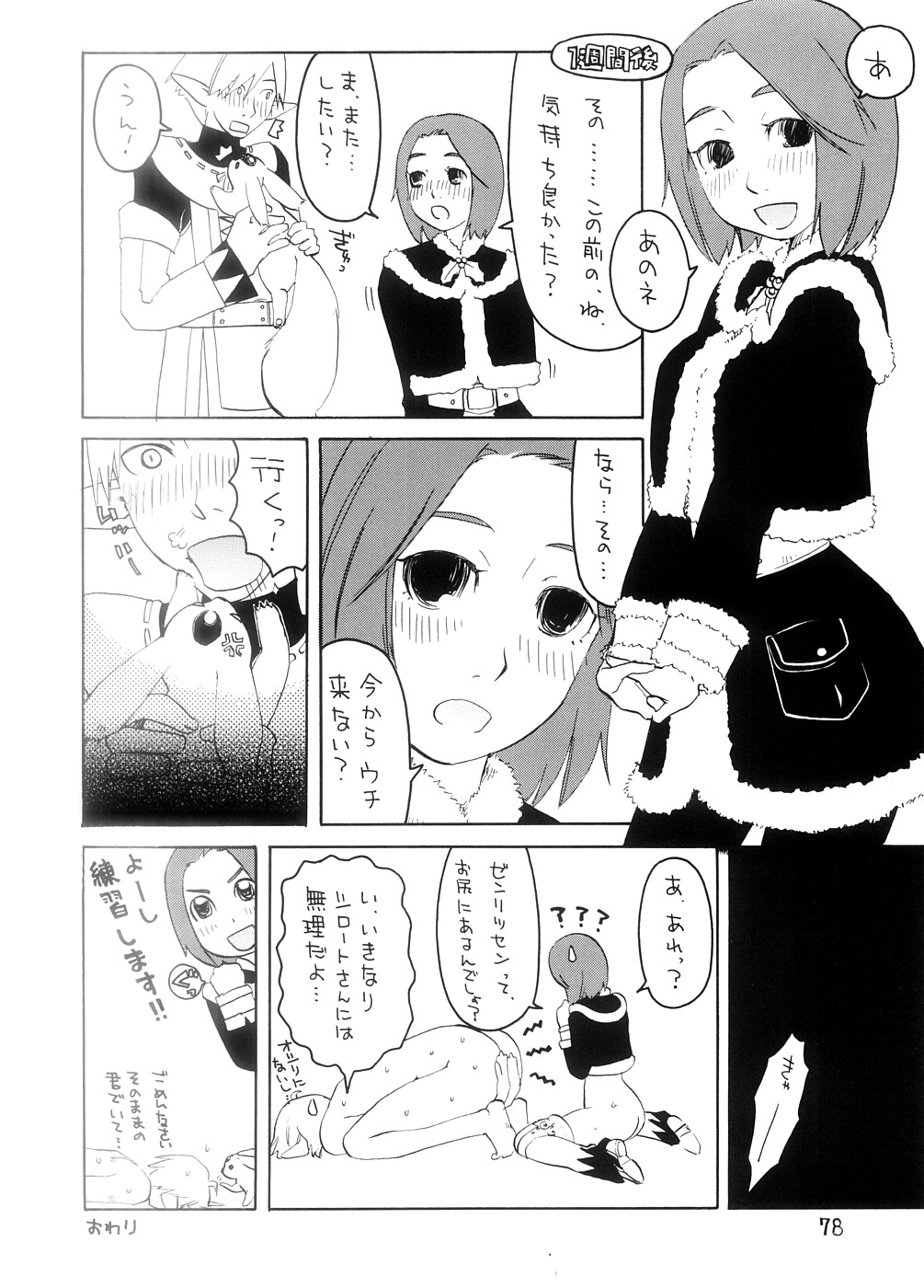 (C74) [Nichiyouban (Hoshina Shintarou)] Souvenir Jou (Final Fantasy XI) page 77 full