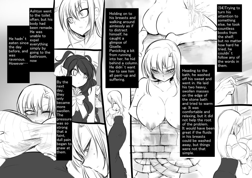 [Kouji] Bishoujo Vampire ni Bonyuu Drink Bar ni Sareru Hanashi | Turned into a Breast Milk Fountain by a Beautiful Vampire [English] [Limonchik11] page 57 full