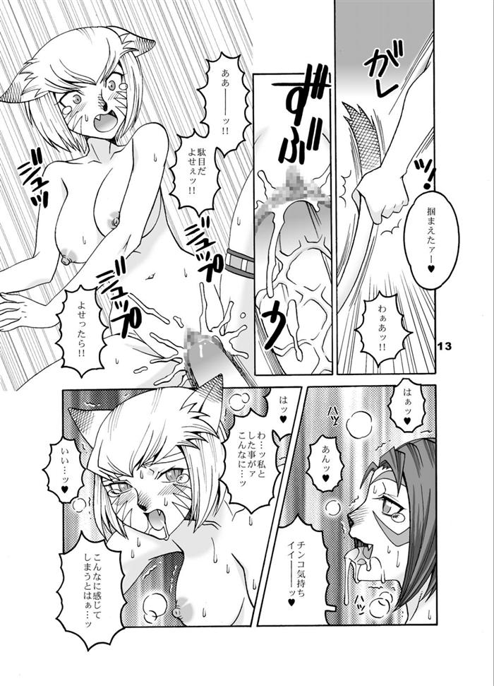 (C66) [Mederukai (Yoshino Koyuki)] Mithra o Mederu Hon 3 (Final Fantasy XI) page 12 full