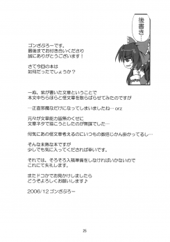 (C71) [Yuugen Jikkou (Gonzaburo-)] Shibun Souchi (Touhou Project) - page 24