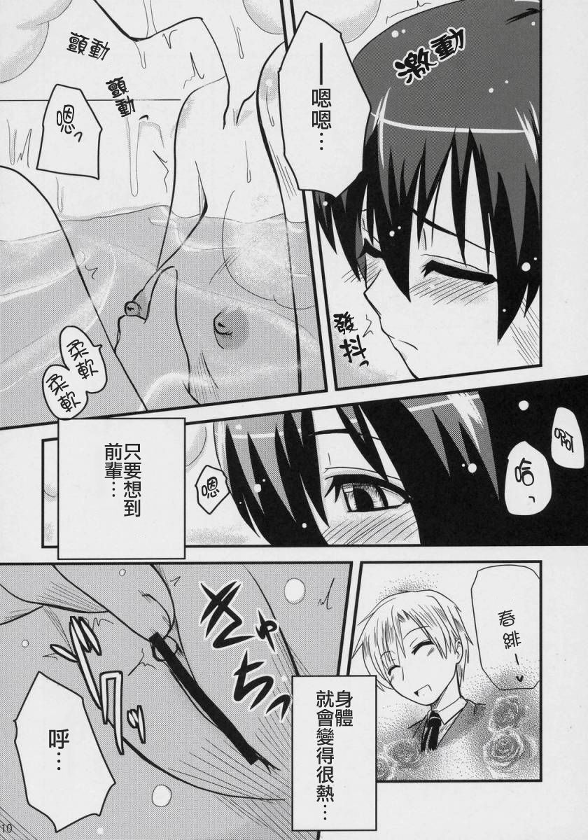 (C70) [Shin Hijiridou Honpo (Hijiri Tsukasa)] Fujioka Haruhi no Houkago (Ouran High School Host Club) [Chinese] [jhgccg个人机翻] page 9 full