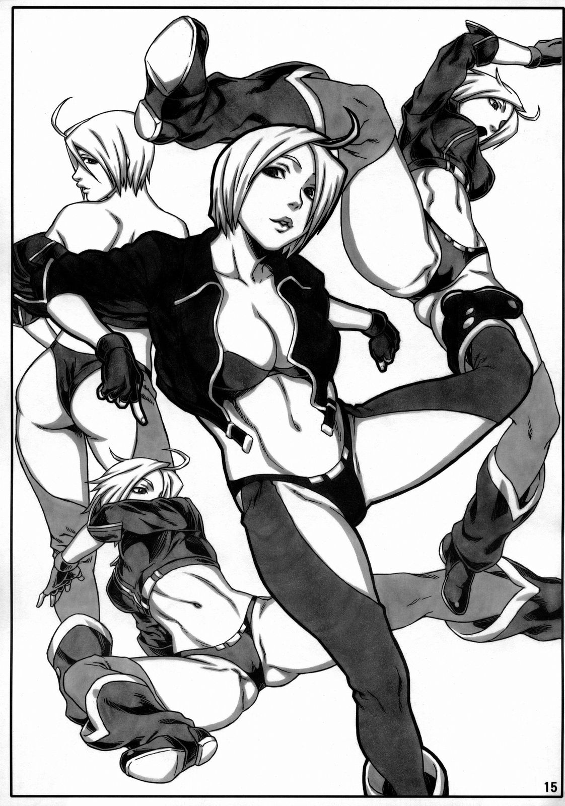 (C74) [Shinnihon Pepsitou (St.germain-sal)] Angel Filled Zenpen (King of Fighters) page 16 full