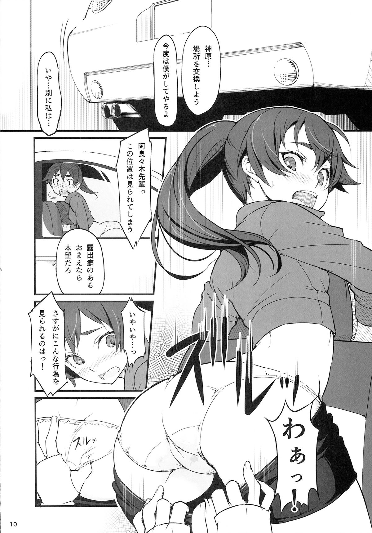 (C87) [Dasaku-ya (Izumi) Kobo (Piro)] Suruga Drive (Bakemonogatari) page 11 full