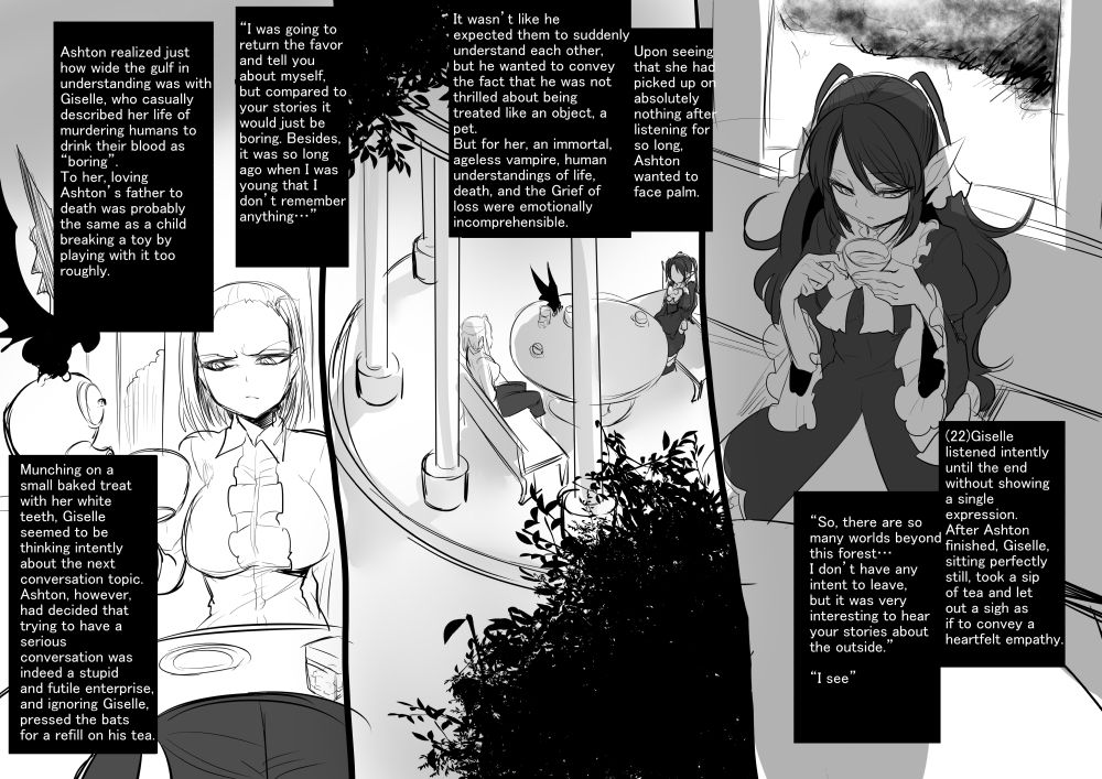 [Kouji] Bishoujo Vampire ni Bonyuu Drink Bar ni Sareru Hanashi | Turned into a Breast Milk Fountain by a Beautiful Vampire [English] [Limonchik11] page 25 full