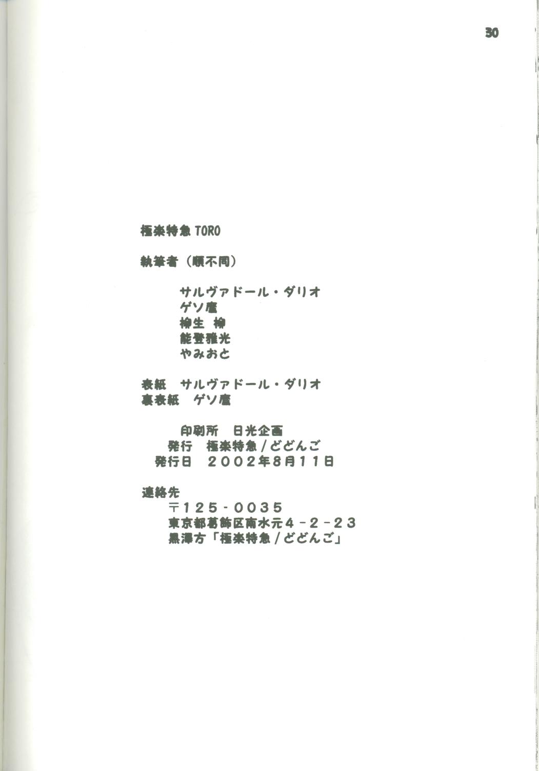(C62) [Gokuraku Tokkyuu (Dodongo)] Gokuraku Tokkyuu TORO (Megaman Battle Network) page 29 full