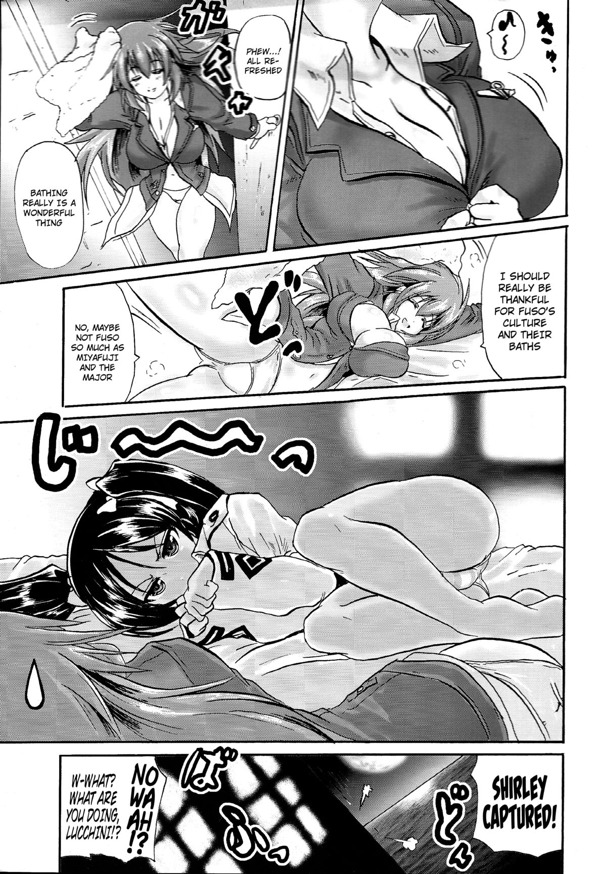 (C79) [FULLMETAL MADNESS (Asahi)] Neko to Usagi to Hikou Ashi (Strike Witches) [English] [ultimaflaral] page 2 full