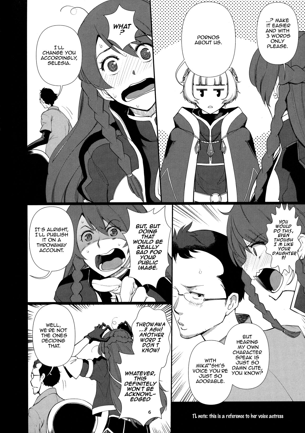 (C93) [Tougechaya (Touge Hiro)] Kaihen Shite Mima SHOW! | Lets´ SHOW our transformation! (Re:CREATORS) [English] [EHCOVE] page 6 full