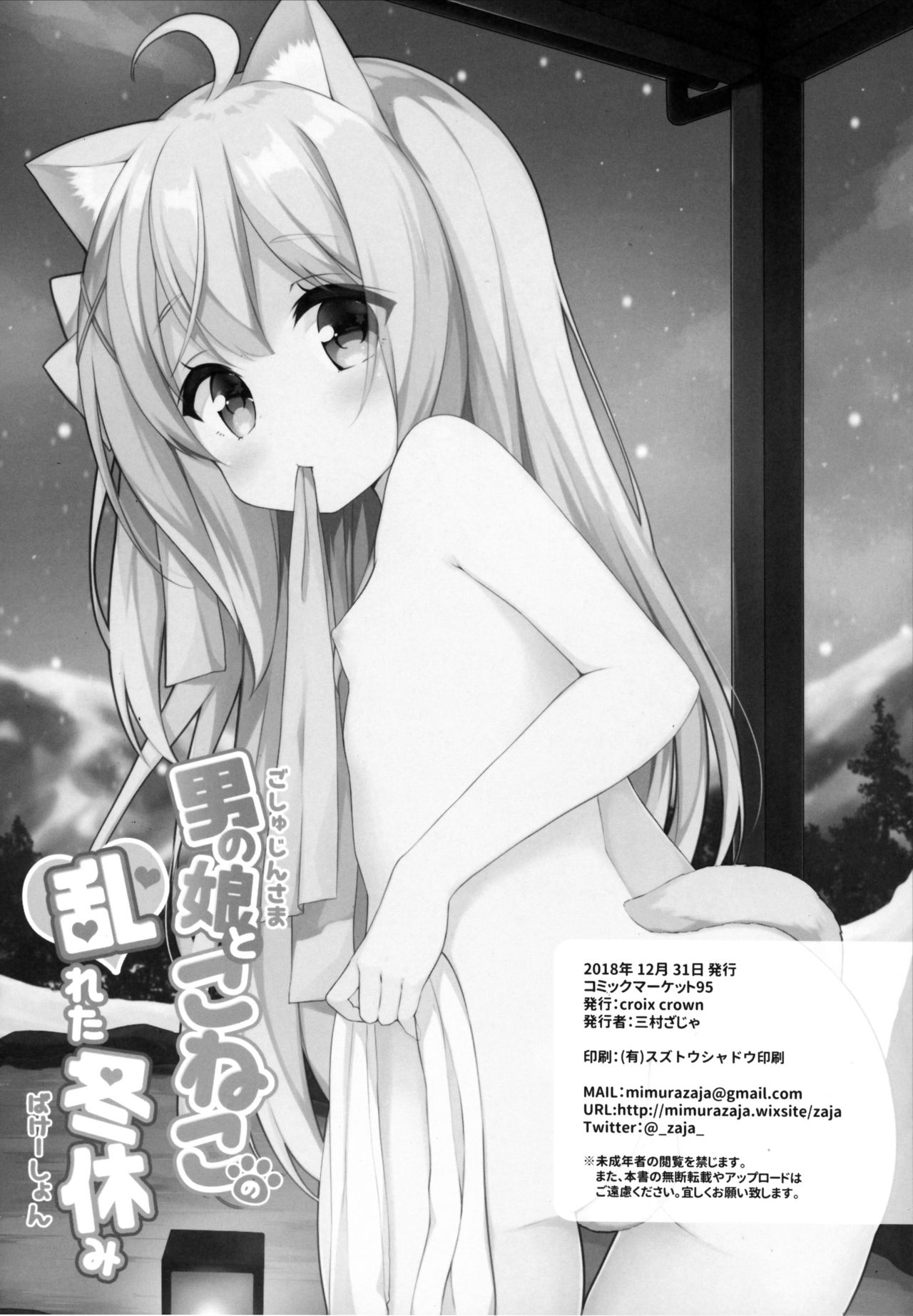 (C95) [croix crown (Mimura Zaja)] Goshujin-sama to Koneko no Midareta Vacation [Chinese] [瑞树汉化组] page 26 full