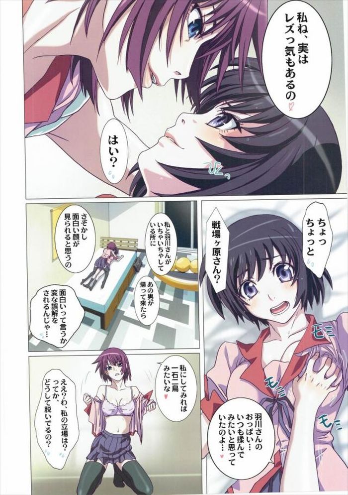 (C90) [STUDIO PAL (Nanno Koto)] Matometa Monogatari Ni. (Bakemonogatari) page 5 full