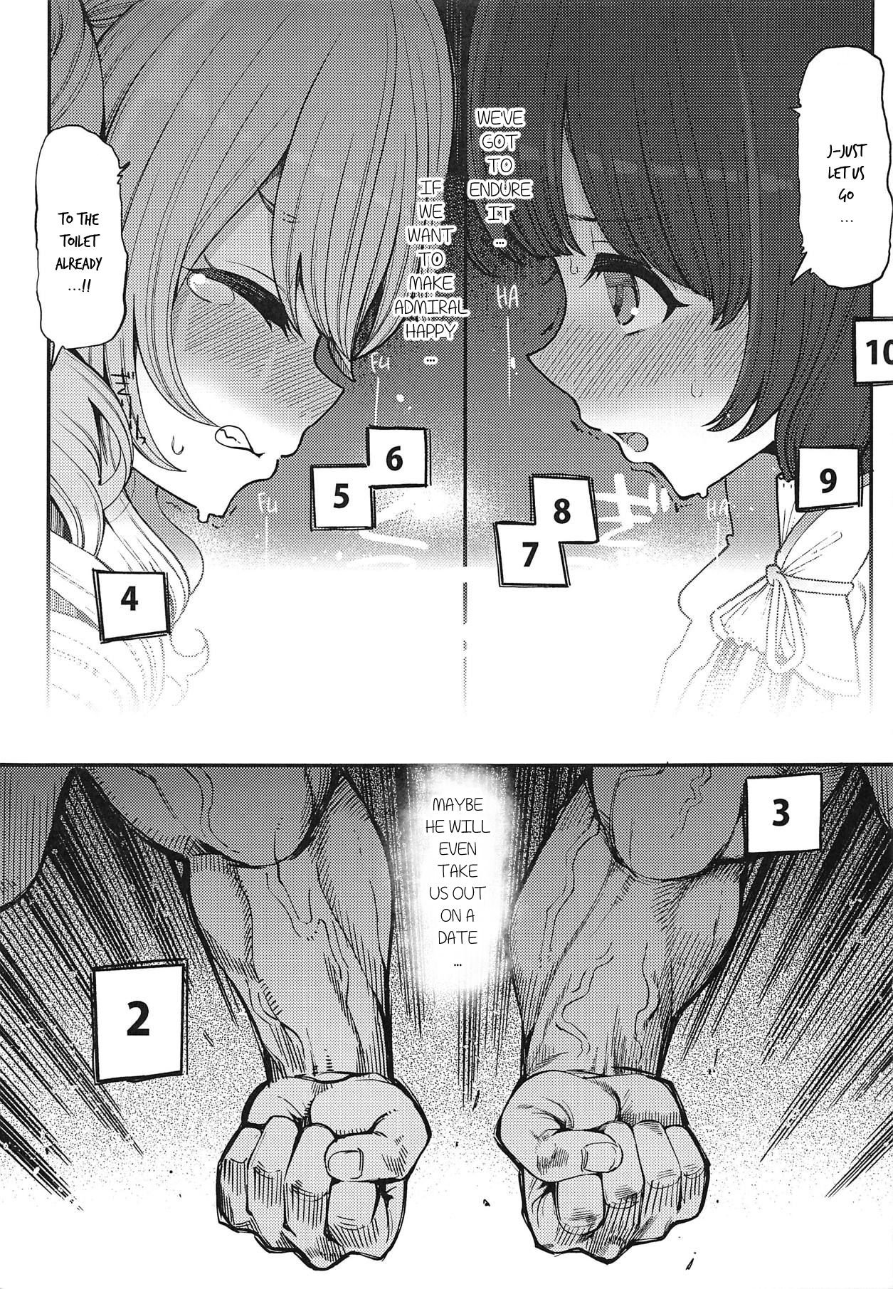 (COMIC1☆15) [Showa Saishuu Sensen (Hanauna)] Mizuho & Kashima VS Ochinpo (Kantai Collection -KanColle-) [English] [MegaFagget] page 18 full