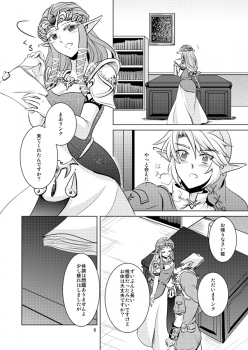 (SUPER25) [Sakurakan (Kaidou Mizuki)] Ameiro no Jikan (The Legend of Zelda) [Sample] - page 3