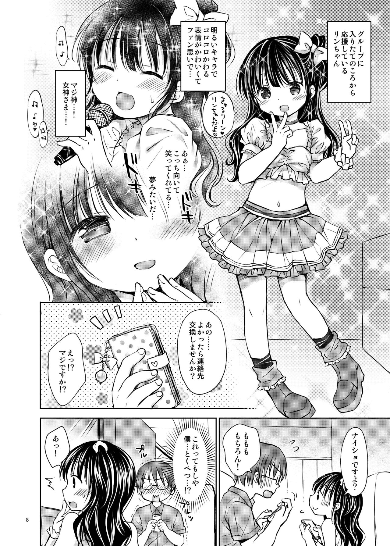[Rico-ba (Rico)] Oshimen Idol to Maji Love Sex Hatsutaiken [Digital] page 8 full
