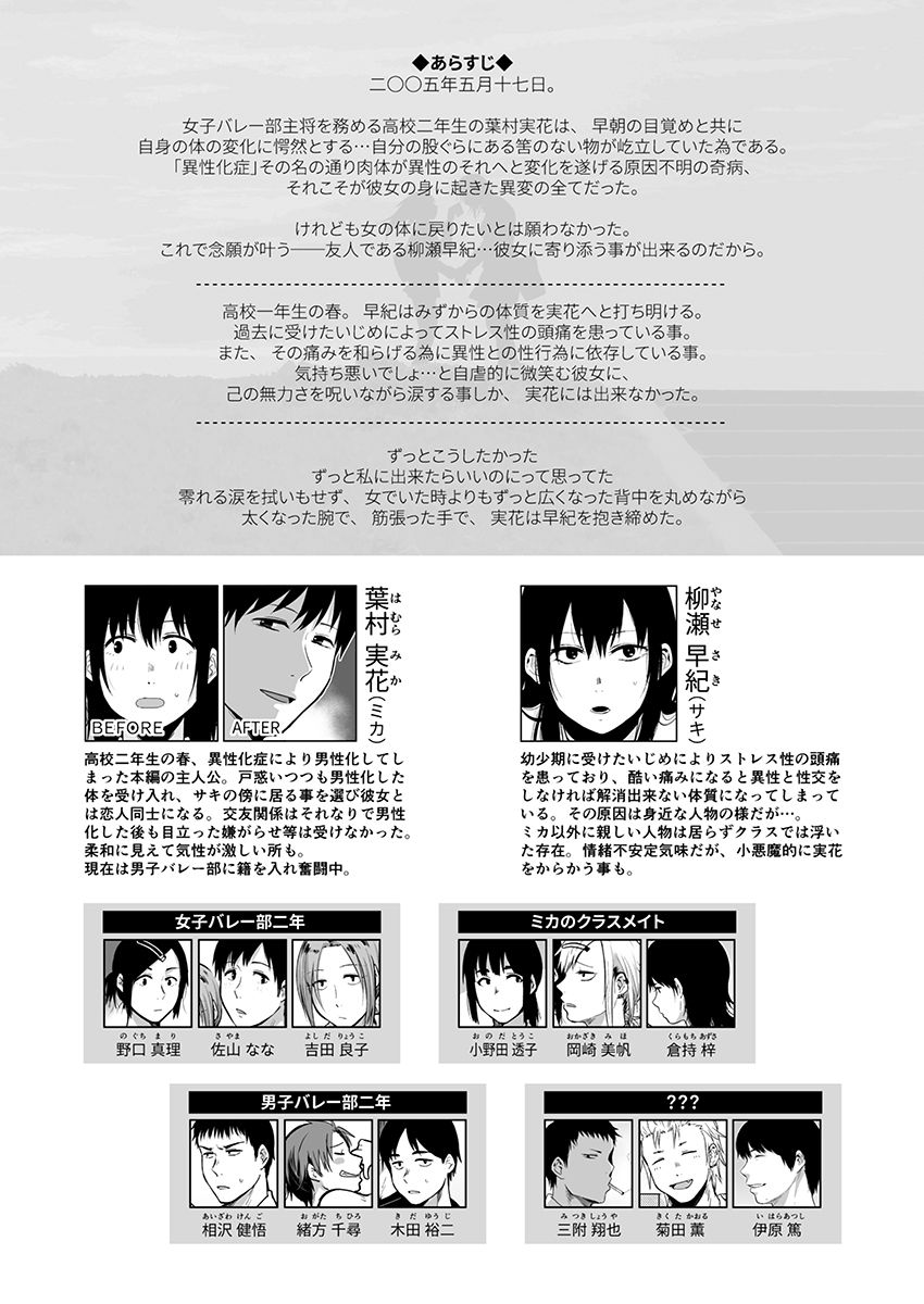 [咲次朗] サキとミカ～セックス依存症の親友と男性化した私 1-4 [DL] page 81 full