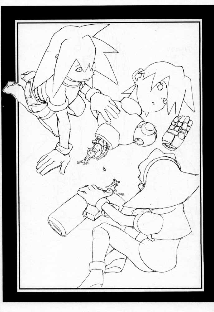 [Taion] ROLLER DASH!! (Rockman / Mega Man) page 46 full