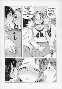 (C91) [Yakitate Jamaica (Aomushi)] Sawakan - Futanari Usagi-san no Sawa Azusa Kairaku Choukyou Hon (Girls und Panzer) [English] - page 9